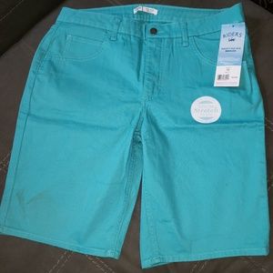 Teal Bermuda Shorts